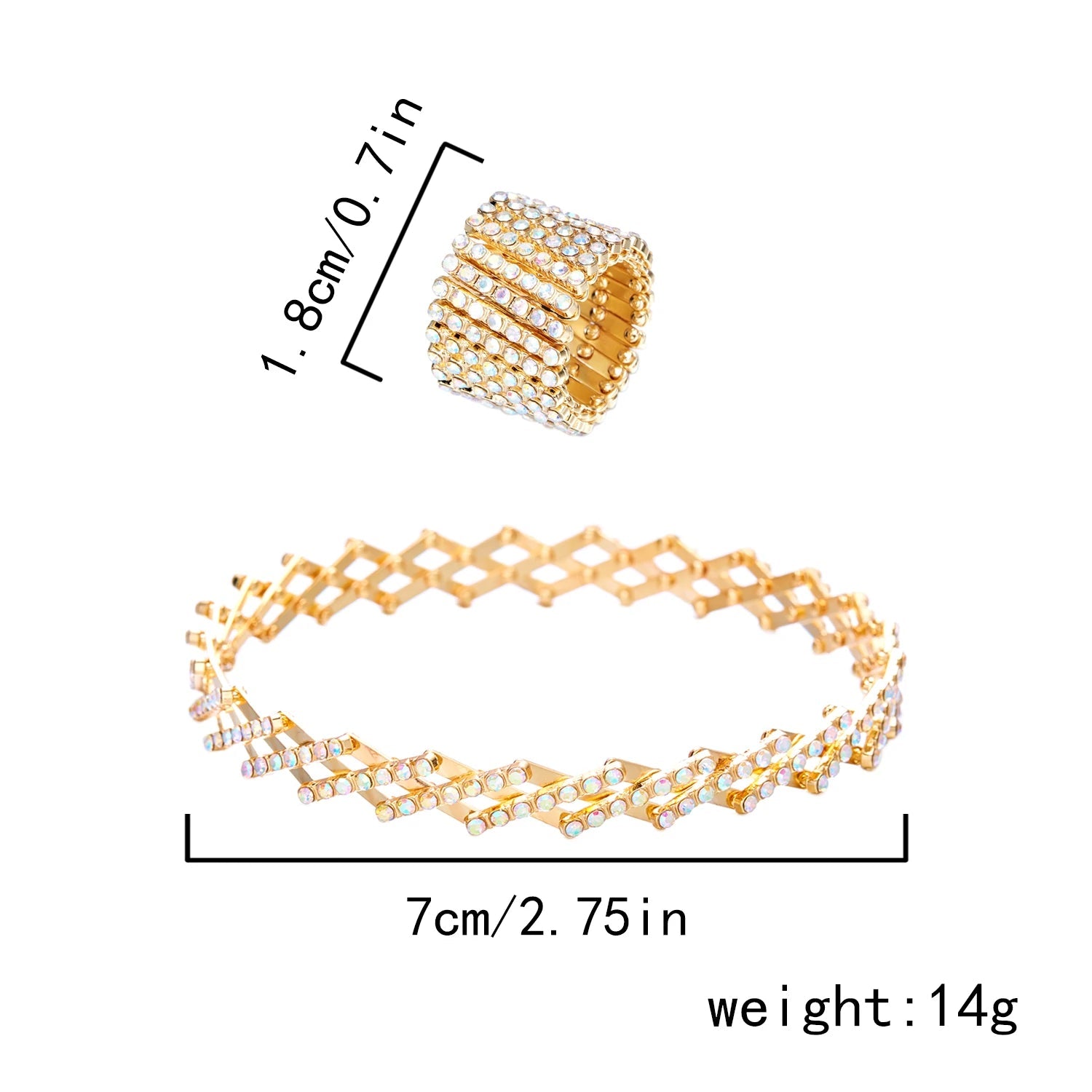 Anel-Pulseira Mágico 2 em 1