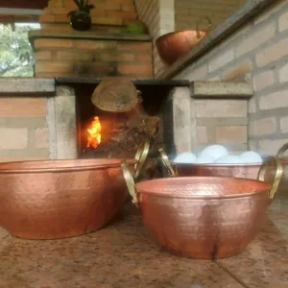 Jogo Tachos de Cobre Artesanal - 10 Unidades | ÚLTIMO DIA DE PROMOÇÃO🔥