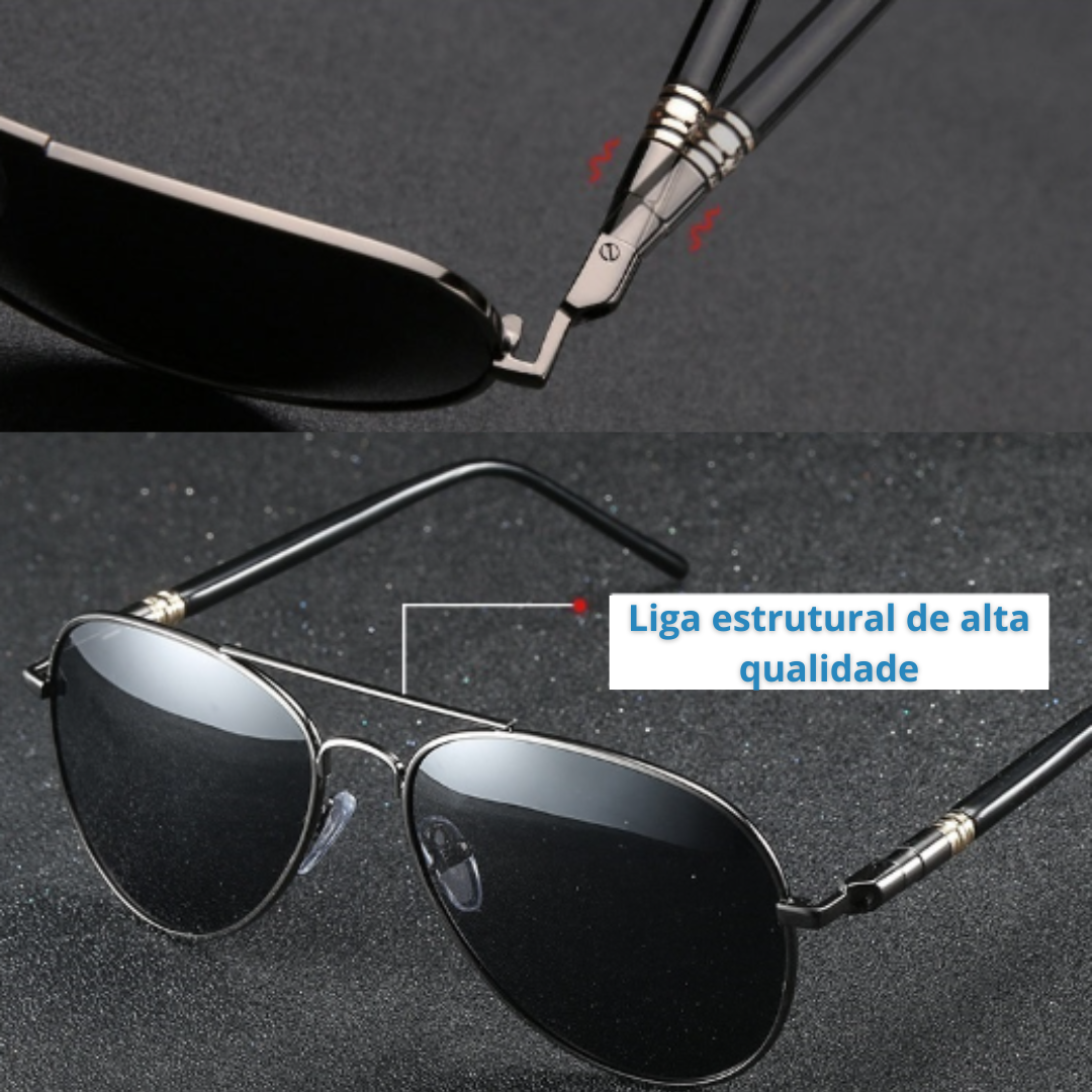 Kit Coleção Óculos Aviador - 5 óculos