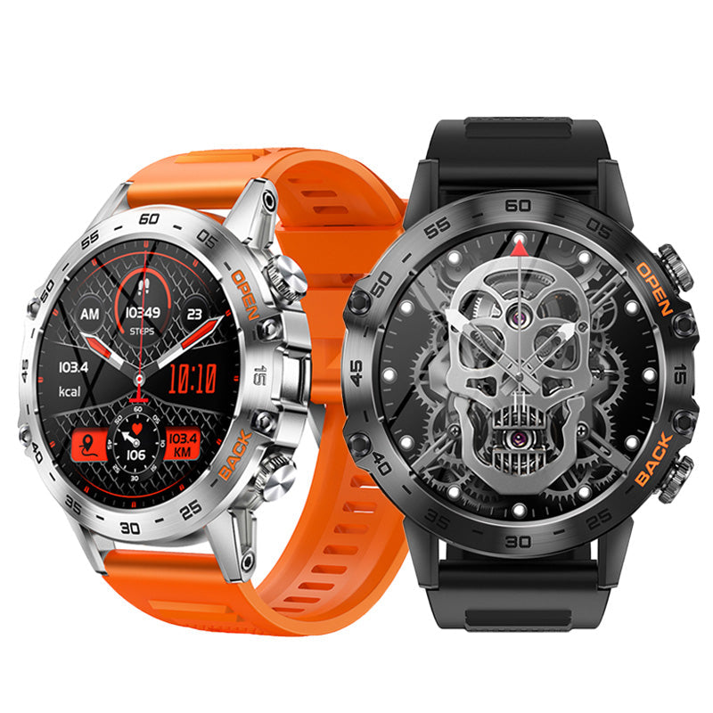 Relógio Inteligente Sport Metal - Smartwatch Esportivo Masculino