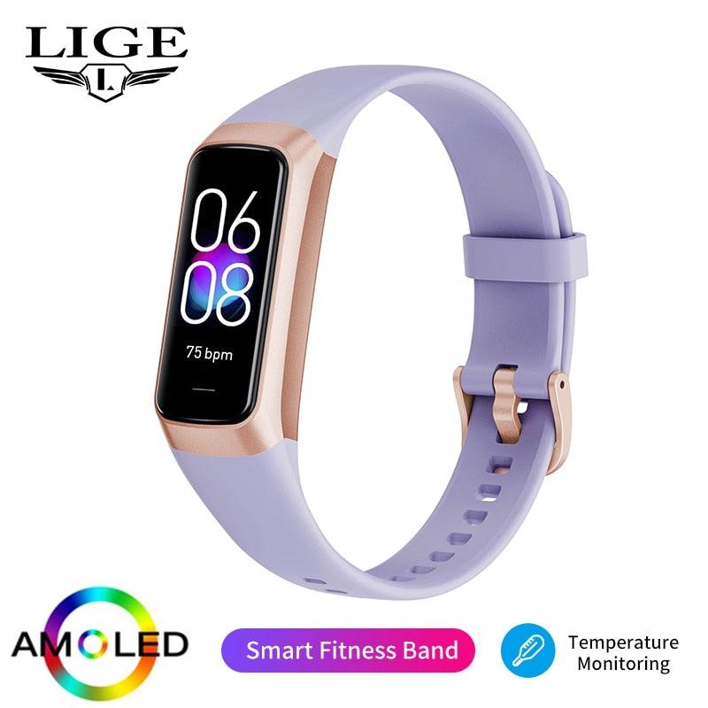 Smartwatch Fit Band - Tela AMOLED