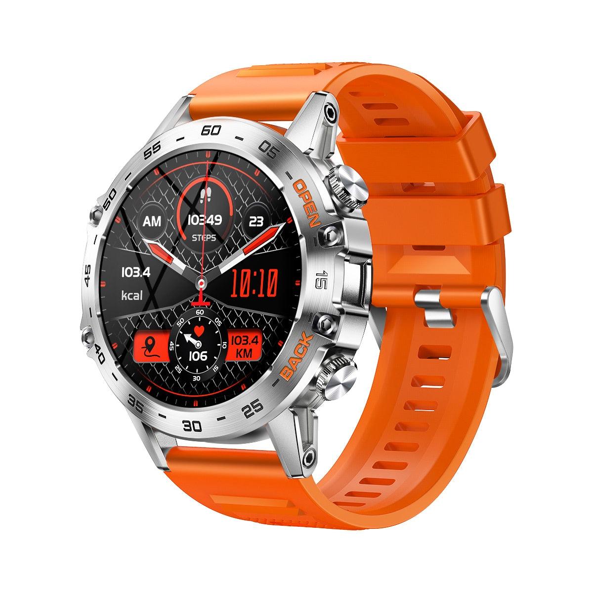 Relógio Inteligente Sport Metal - Smartwatch Esportivo Masculino