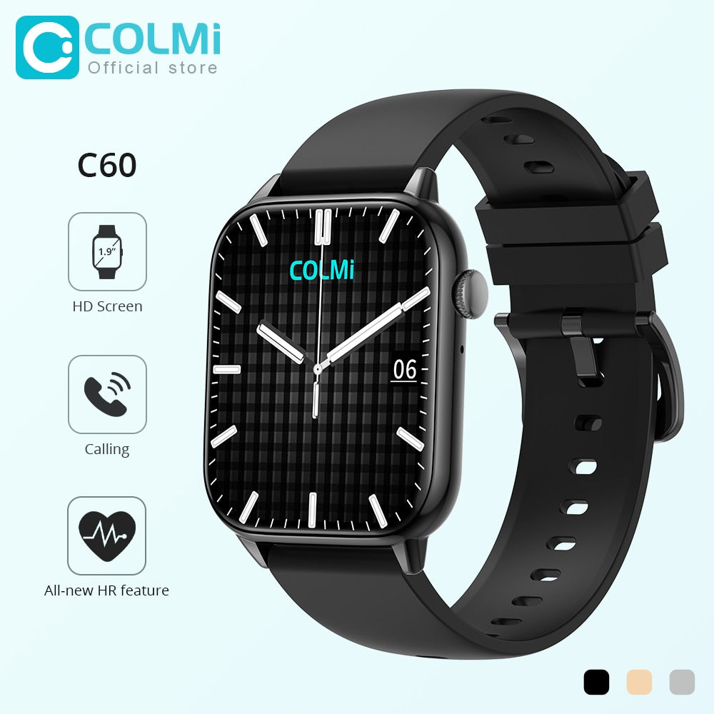 Smartwatch COLMI C60 - 100 Modos Esportivos