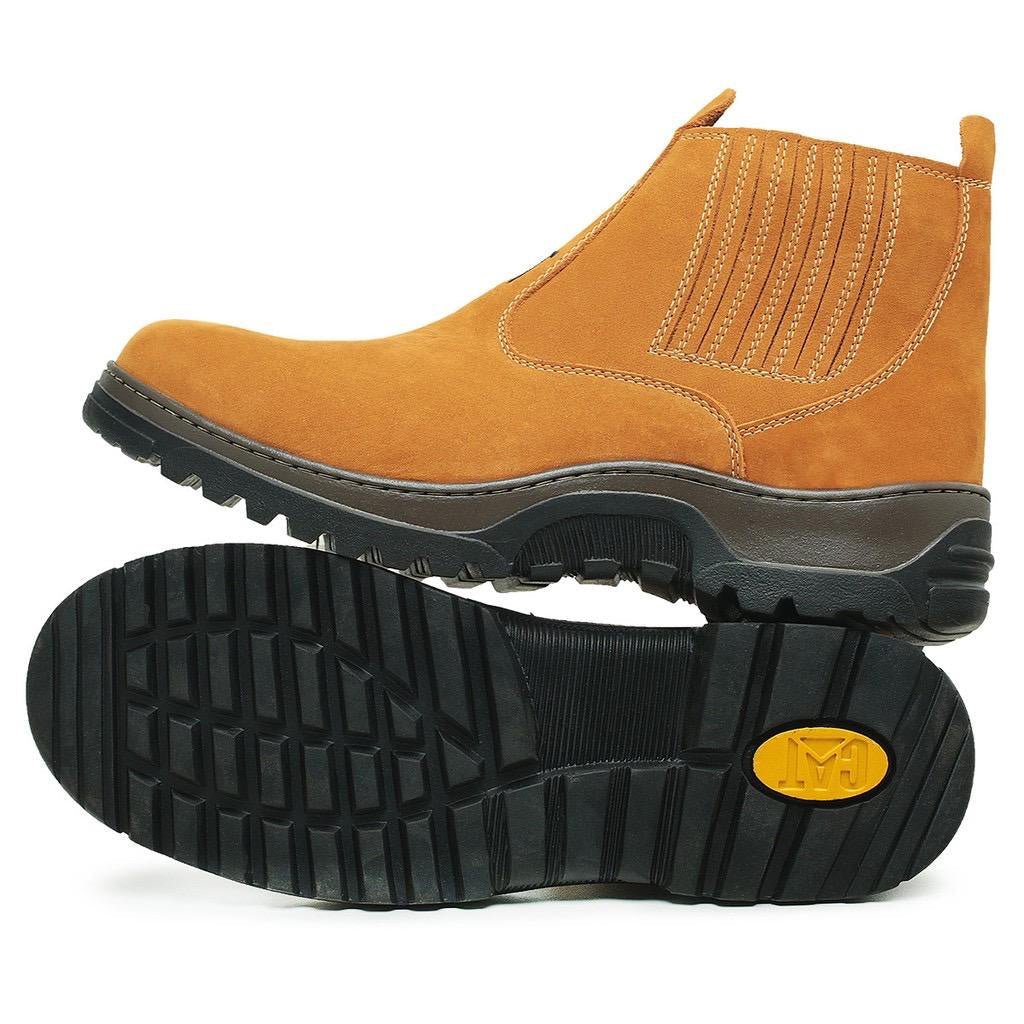 Bota Masculina Caterpillar Resistente em Couro