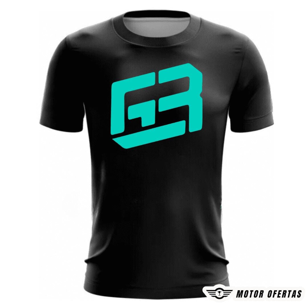 Compre 2 Leve 3 - Camisetas Pretas da F1 de Algodão