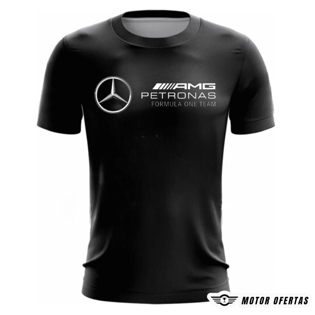 Compre 2 Leve 3 - Camisetas Pretas da F1 de Algodão