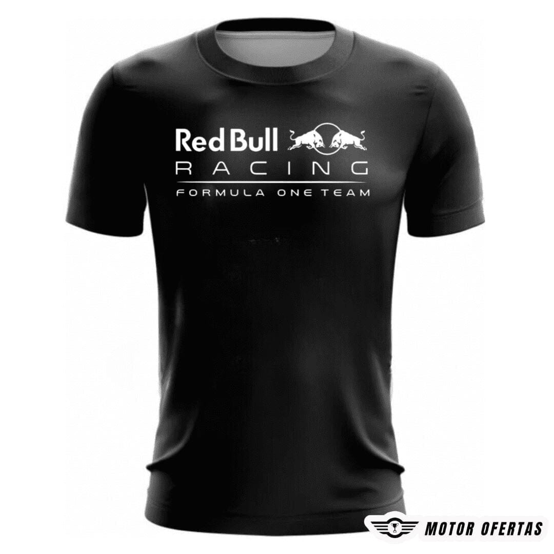 Compre 2 Leve 3 - Camisetas Pretas da F1 de Algodão