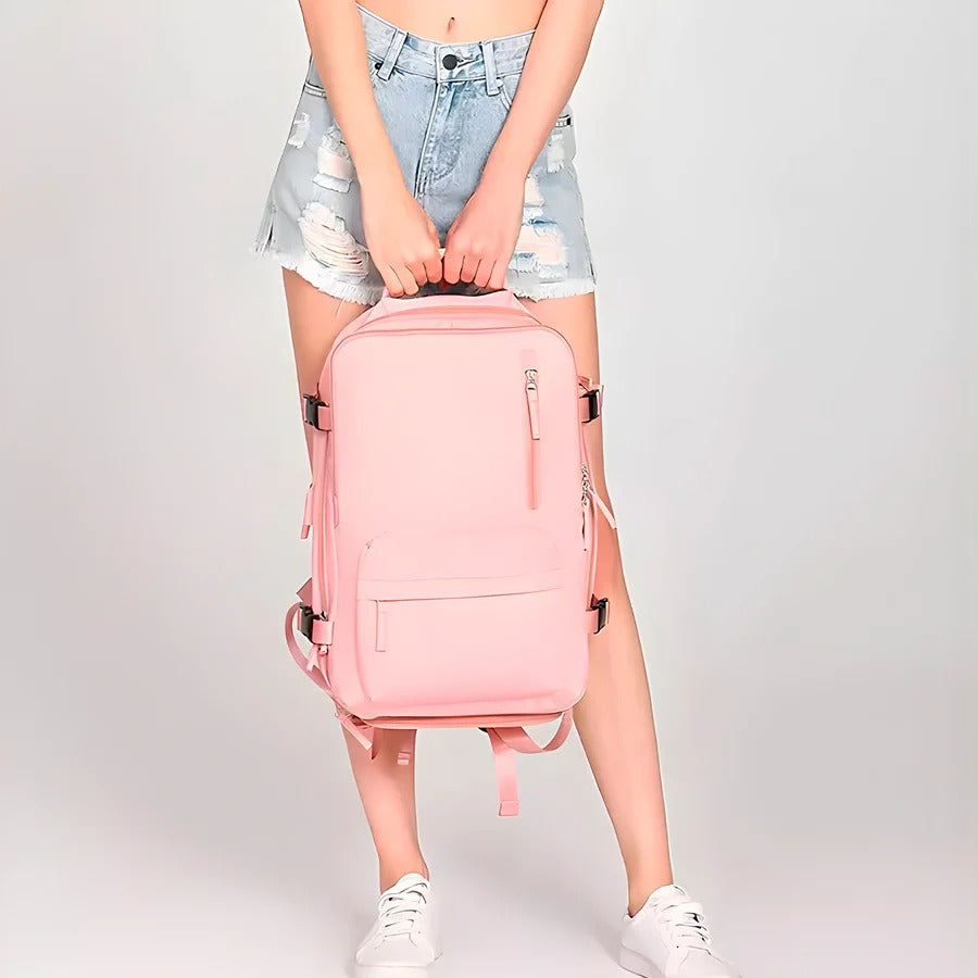 (PAGUE 1 LEVE 2) Mochila | B-Perfect - Impermeável com USB Para Viagem