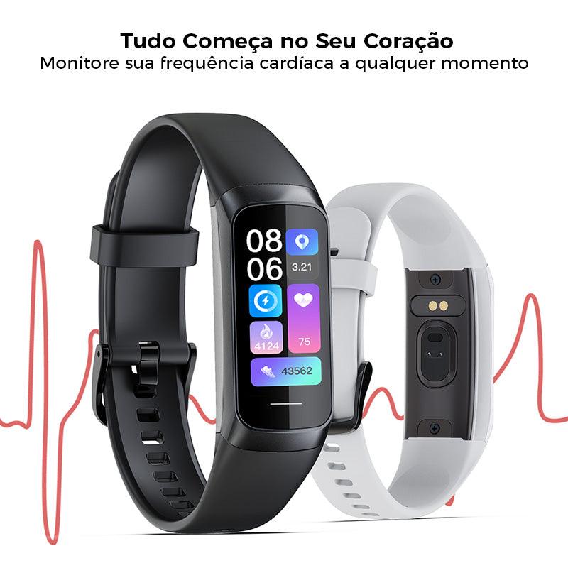 Smartwatch Fit Band - Tela AMOLED