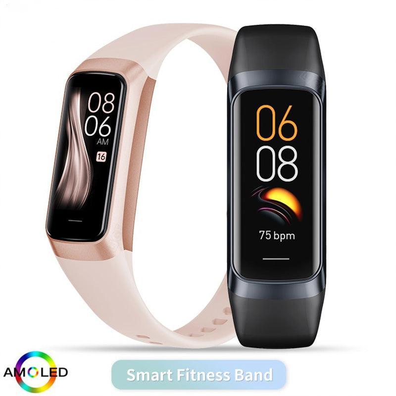 Smartwatch Fit Band - Tela AMOLED