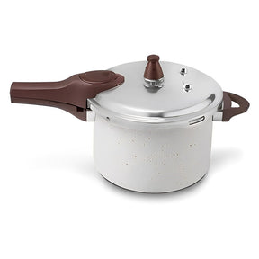 (QUEIMA DE ESTOQUE - COMPRE 5 E LEVE 22 ) - Conjunto de 22 Panelas Brimax Ceramic Premium Life Smart Vanilla