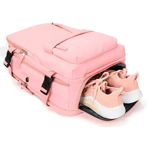 (PAGUE 1 LEVE 2) Mochila | B-Perfect - Impermeável com USB Para Viagem