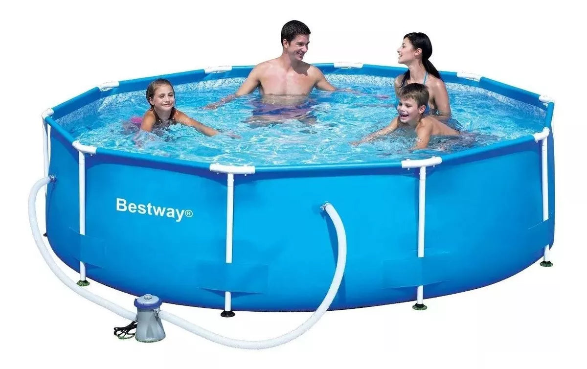 [QUEIMA DE ESTOQUE] Piscina 10220 Litros Azul com Bomba Filtro
