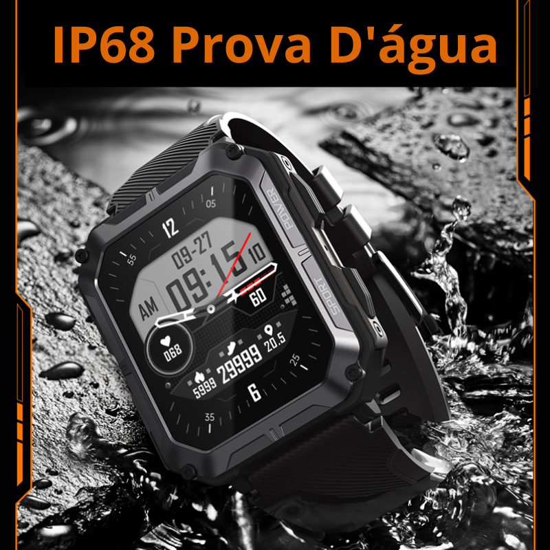 Smartwatch CMix Pro - Relógio Inteligente Impermeável e Resistente à Arranhões