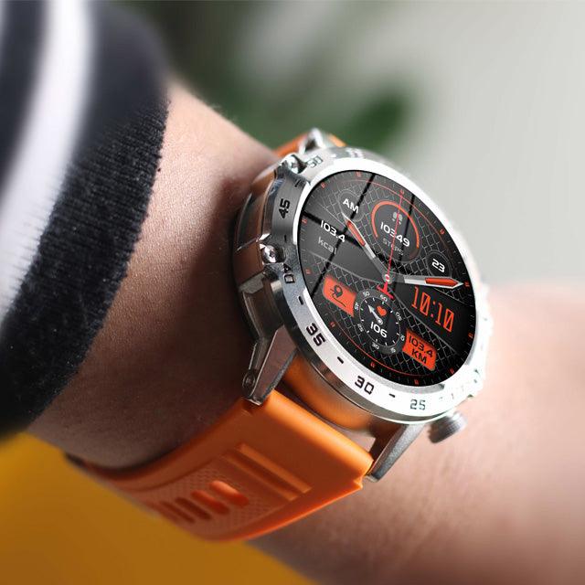 Relógio Inteligente Sport Metal - Smartwatch Esportivo Masculino