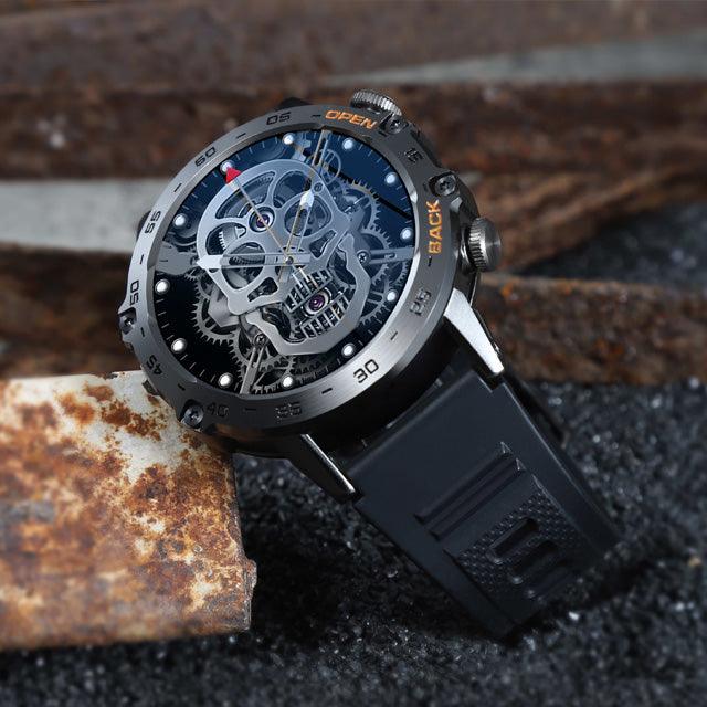 Relógio Inteligente Sport Metal - Smartwatch Esportivo Masculino