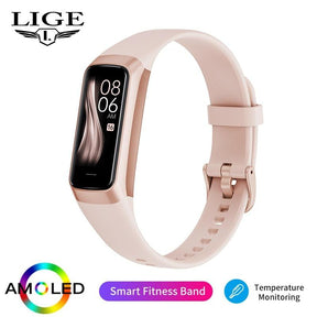 Smartwatch Fit Band - Tela AMOLED
