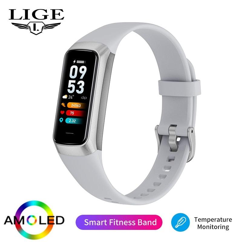 Smartwatch Fit Band - Tela AMOLED