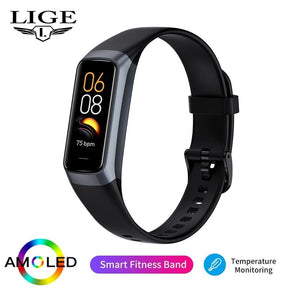 Smartwatch Fit Band - Tela AMOLED