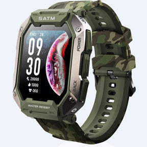 Smartwatch Militar  | Prova d'Água | Fitness | Masculino