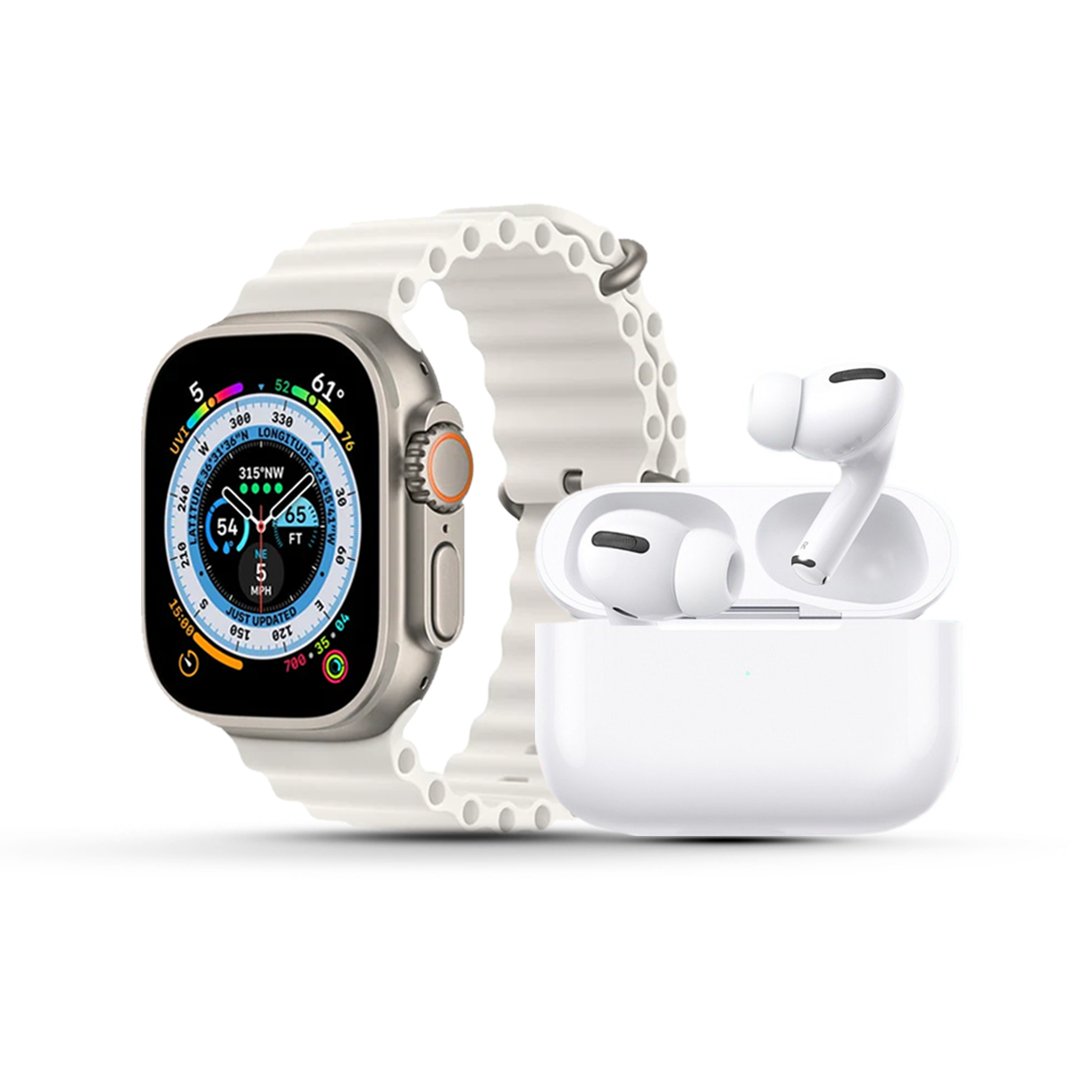 Combo AirTec Pro 2 + Smartwatch Iwo Ultra Compre 1 e Leve 2