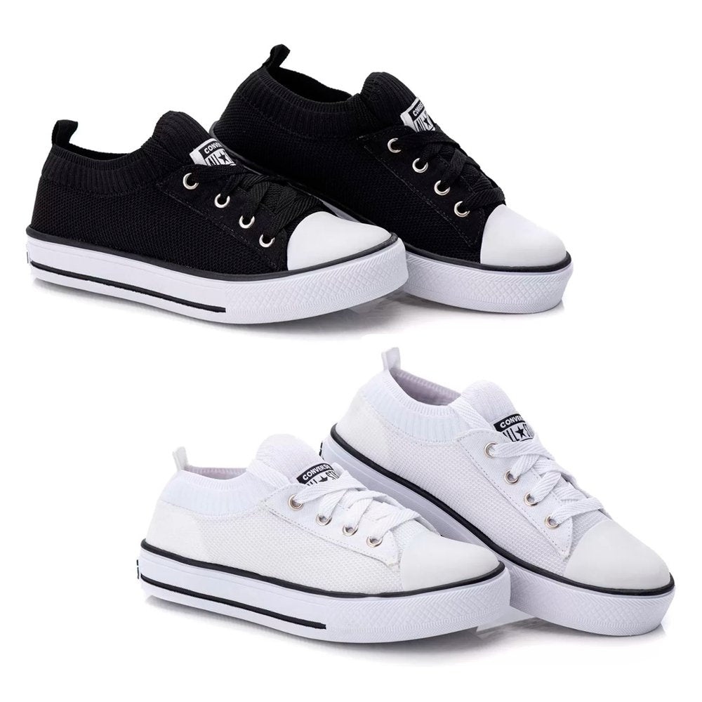 Combo de 2 Tênis Femininos All Star Meia