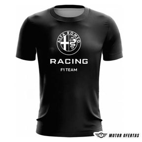 Compre 2 Leve 3 - Camisetas Pretas da F1 de Algodão