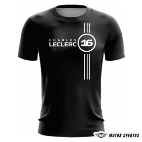 Compre 2 Leve 3 - Camisetas Pretas da F1 de Algodão