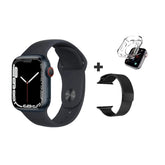 Lançamento Iwo Mini Series 8 + Pulseira Metálica + Case protetora de Brindes