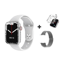 Lançamento Iwo Mini Series 8 + Pulseira Metálica + Case protetora de Brindes