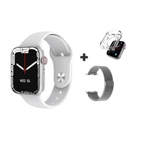 Lançamento Iwo Mini Series 8 + Pulseira Metálica + Case protetora de Brindes