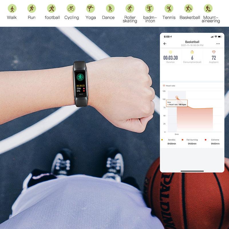 Smartwatch Fit Band - Tela AMOLED